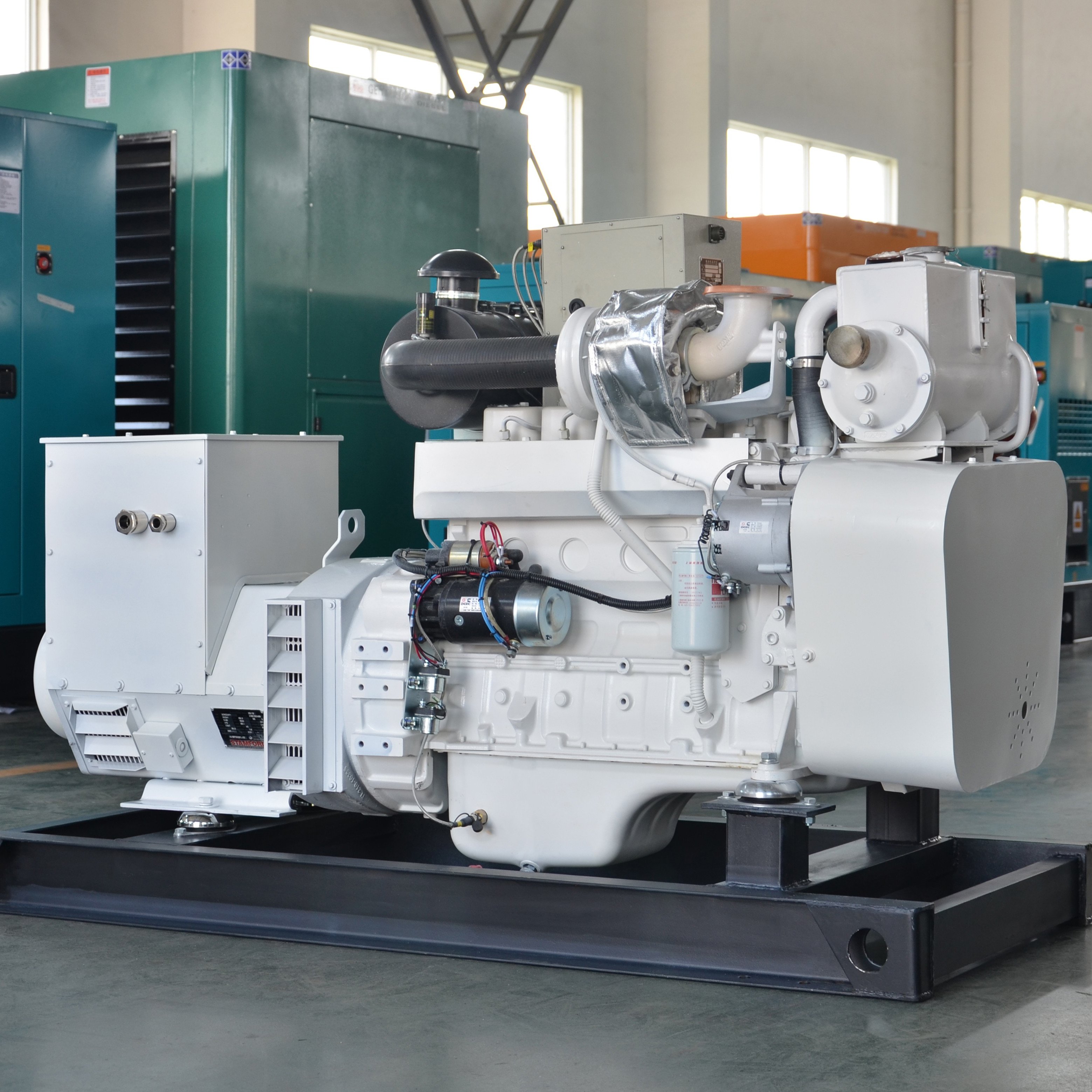 Hot Sale China Manufacture CCS Certificate 48 Kw 60kVA Boat Use Diesel Generator With Cumins Marine Engine
